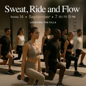 Sweat, Ride and Flow - September Edition