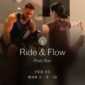 Ride & Flow (Post Iftar) - MONDAYS