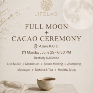 Full Moon + Cacao Ceremony (Early-bird)